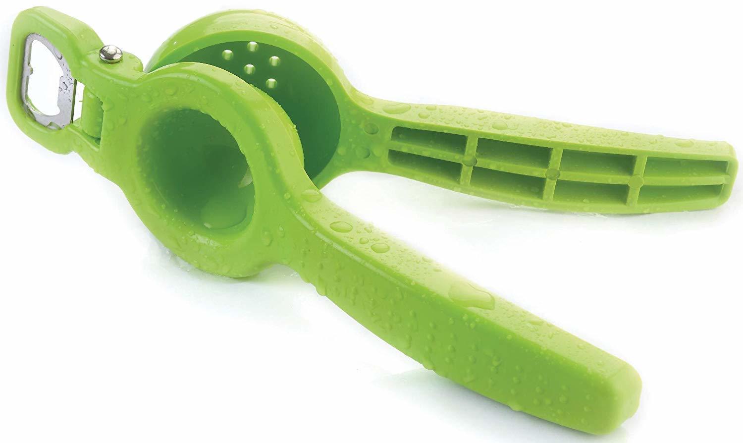 Plastic Lemon Squeezer With Bottle Opener/lemon Crusher, 2 In 1 Lemon Squeezer