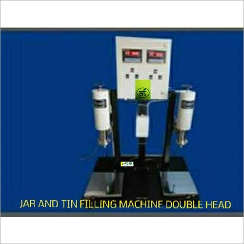 Double Head Jar And Tin Filling Machine