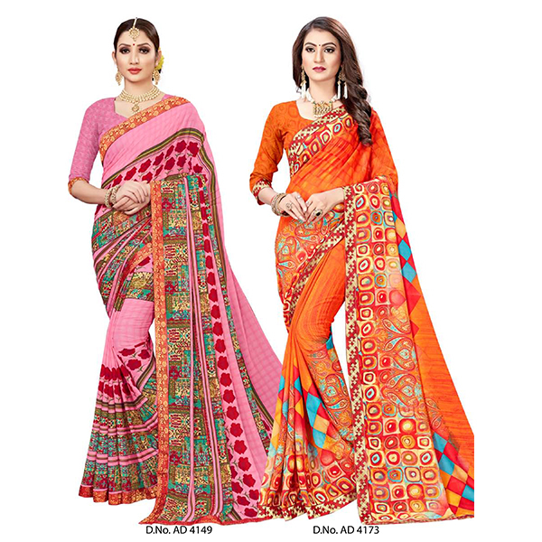 Silk Saree - Silk Material, Various Colors, Printed Pattern | Ideal For Weddings, Festivals, Gifting Across All Life Stages