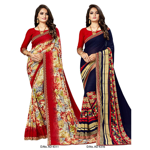 Silk Saree - Silk Material, Various Colors, Printed Pattern | Ideal For Weddings, Festivals, Gifting Across All Life Stages