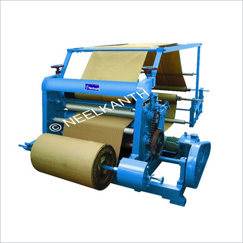 Vertical Paper Corrugating Machine