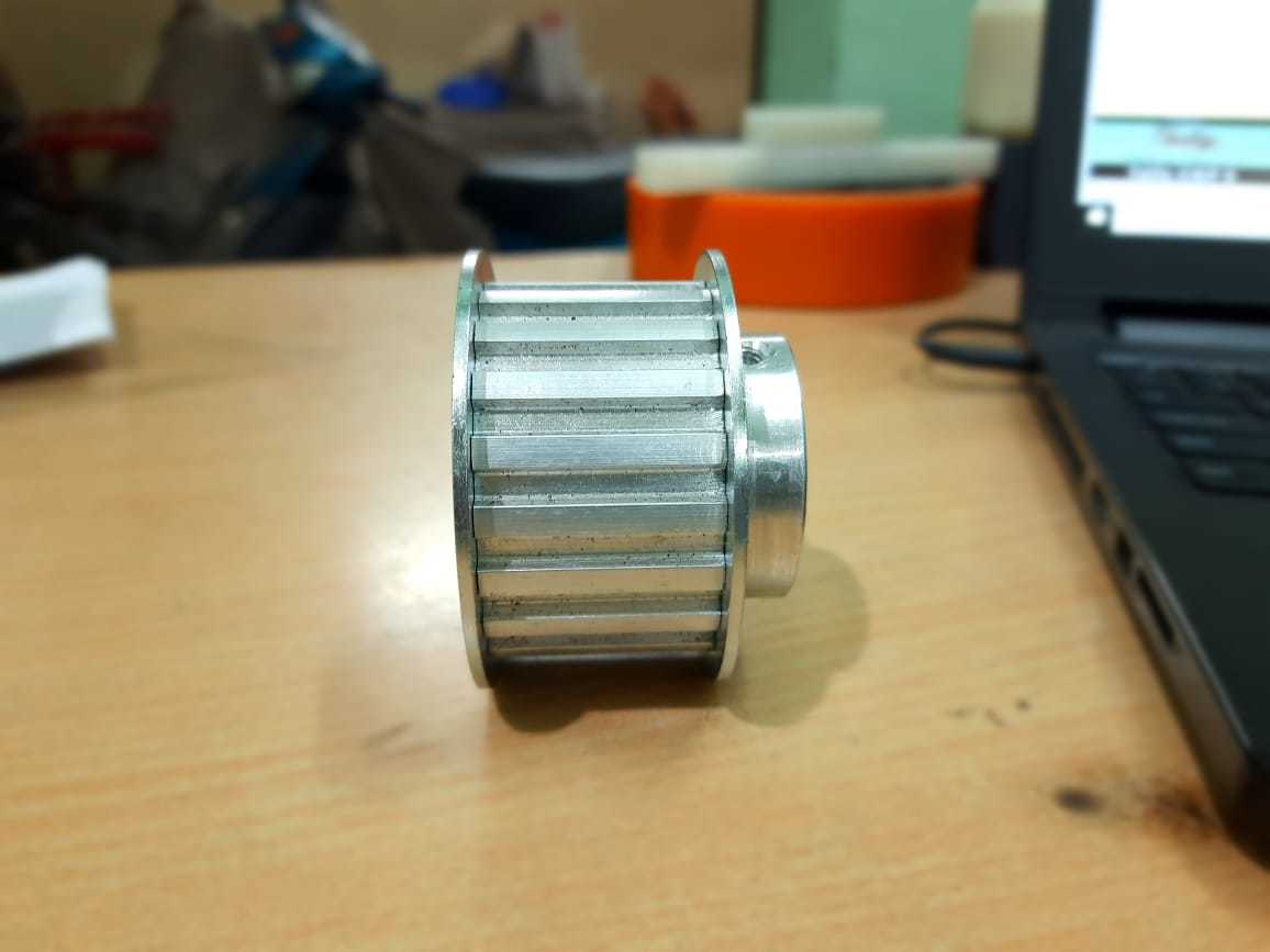 Timing Pulley - Mild Steel, Diameter 60 Cm | Customized Dimension For Industrial Usage