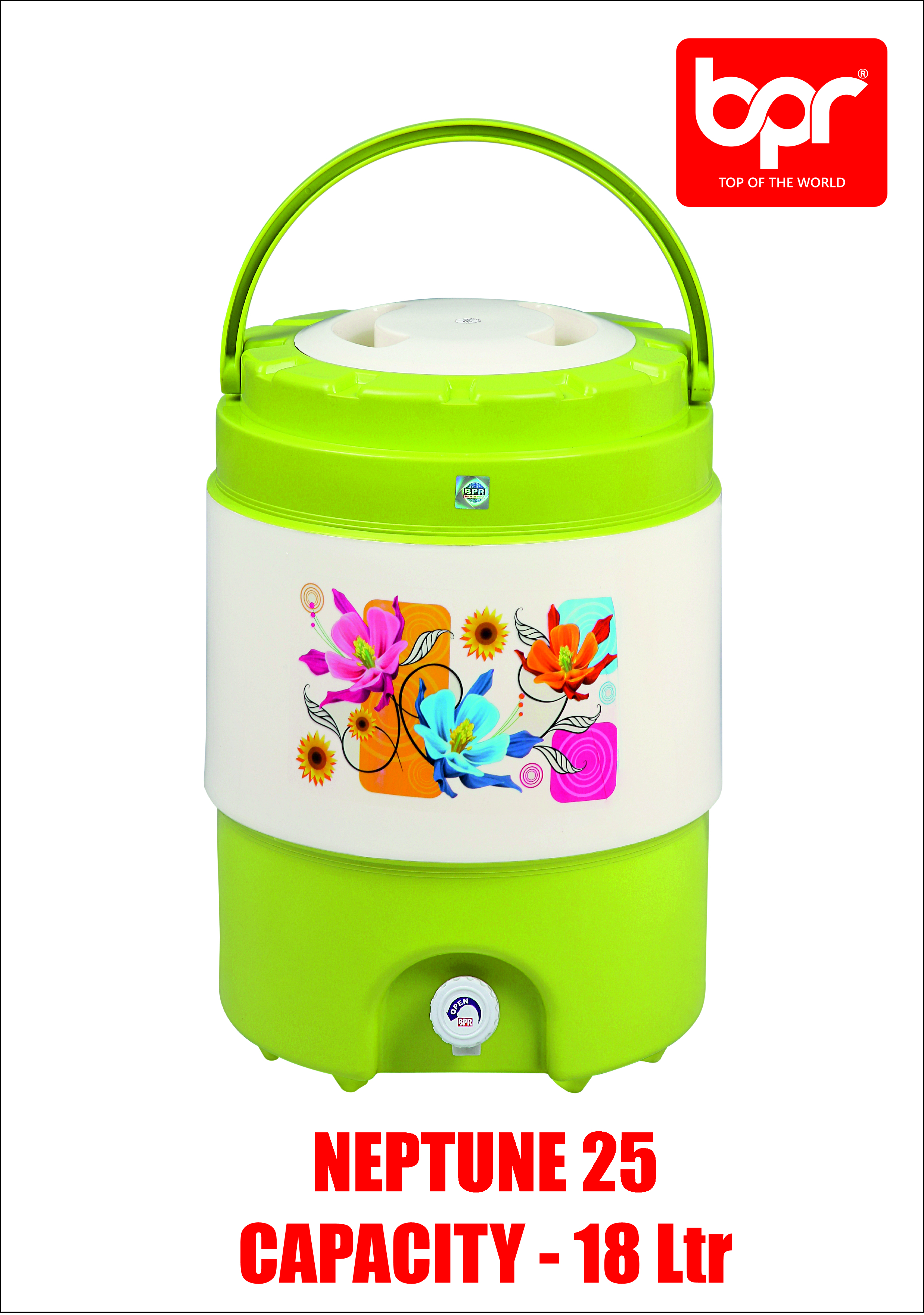 4 Colours Available - Red Water Jug