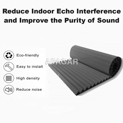 APAGAR एकॉस्टिक वेज फ़ोम पैनल- 10 पीस का सेट