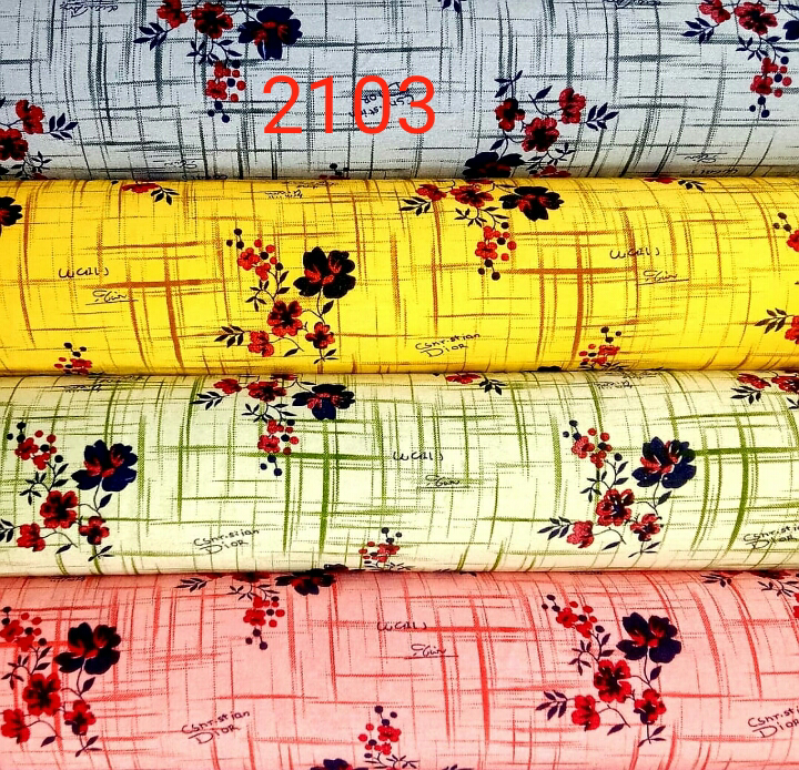 Rayon Printed Fabric - High-quality Lightweight Material, Vibrant Patterns And Colors, Ideal For Apparel And Home Décor