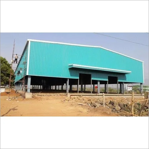 Industrial Steel Warehouse Shed