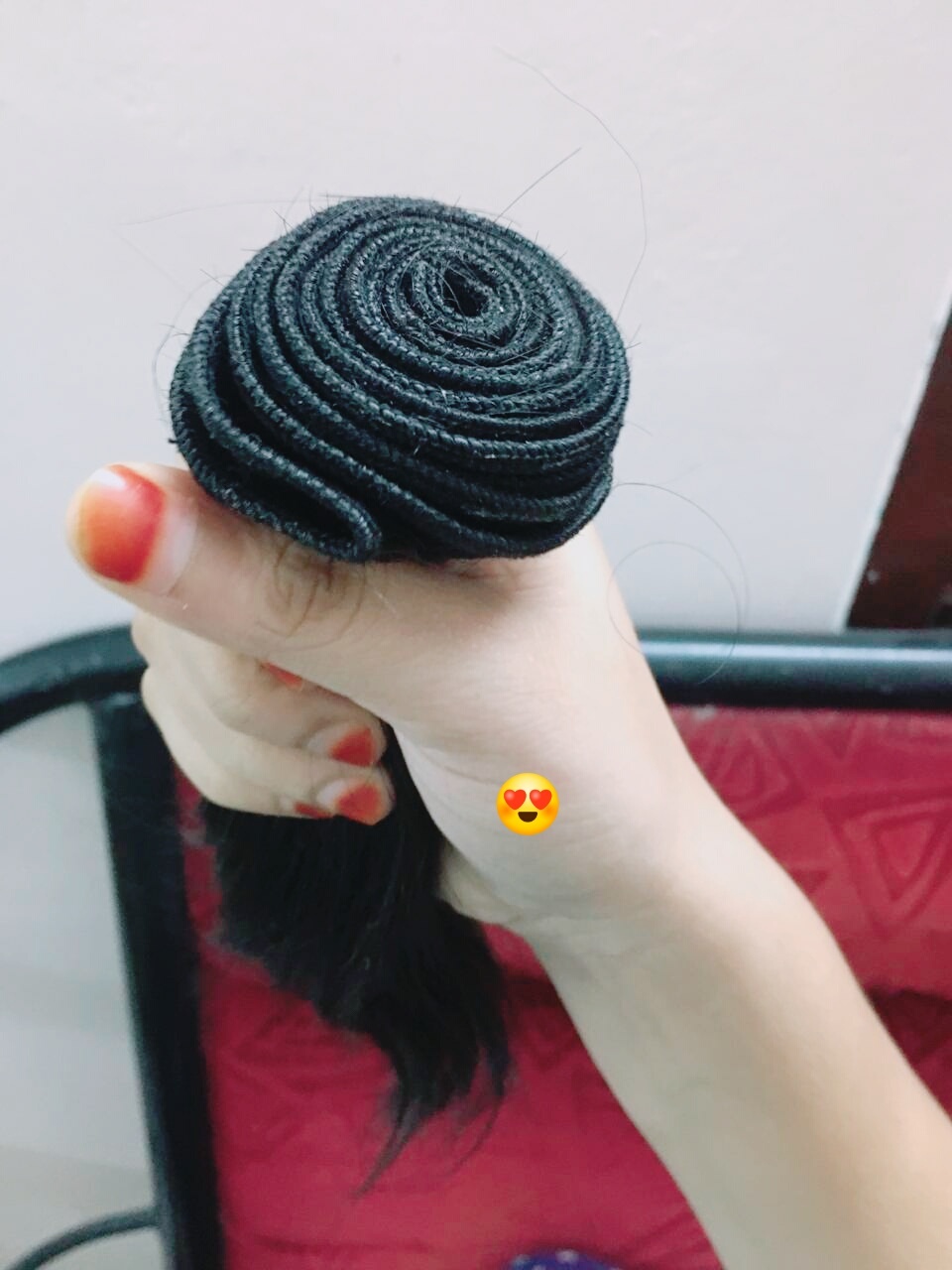 Curly Hair Extensions Application: Profesional