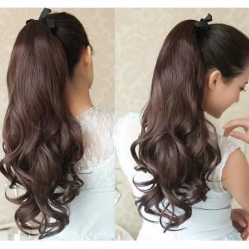 पोनीटेल हेयर एक्सटेंशन्स आवेदन: पेशेवर