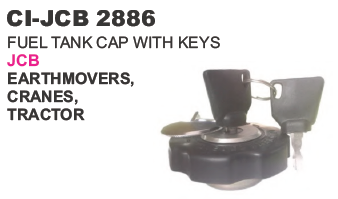 Fuel Tank Cap With Keys Jcb Cranes