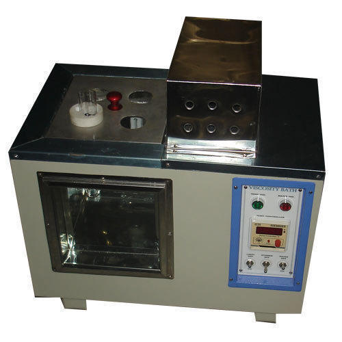 Kinematic Viscosity Bath - Stainless Steel, 12x9x12 Inch, 50C to 1000C Temperature Range, Electric Heating, Digital Temperature Control, Stirred Operation