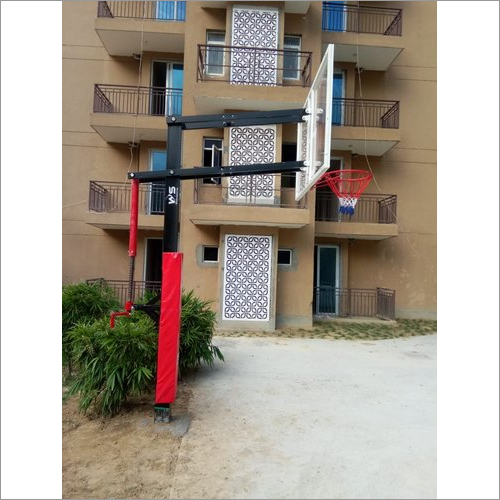 फिक्स्ड बास्केटबॉल पोस्ट