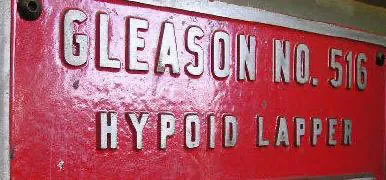 Gleason 516 Hypoid Lapper