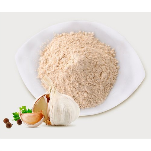 Garlic Powder - 25 Kilograms | FSSAI Certified, Water Soluble, Pungent Taste, Smooth Texture, Ideal for Seasoning Snacks, Vegetables, Salads