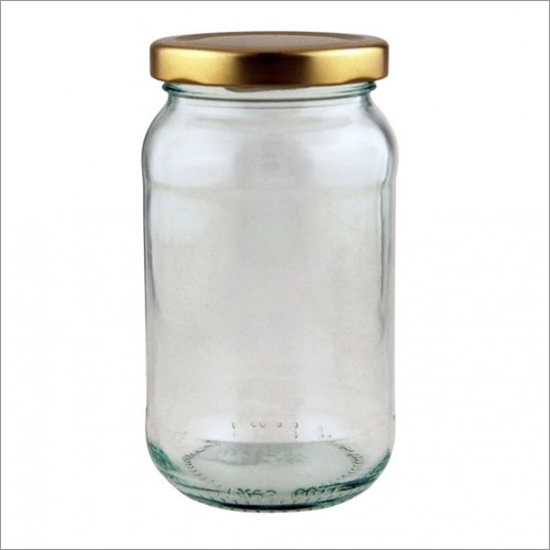 Salsa Glass Jar - Transparent Glass, Various Sizes Available - Versatile Food Storage for Pickles, Jams, and Sauces