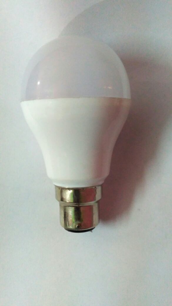 White 7w Led Bulb - Aluminum Body, Round Shape, White Color, 220-240 Volt Input, 7 Watt Power | 85% Energy Saver, Long Life, Eco-friendly Technology, 2-year Warranty