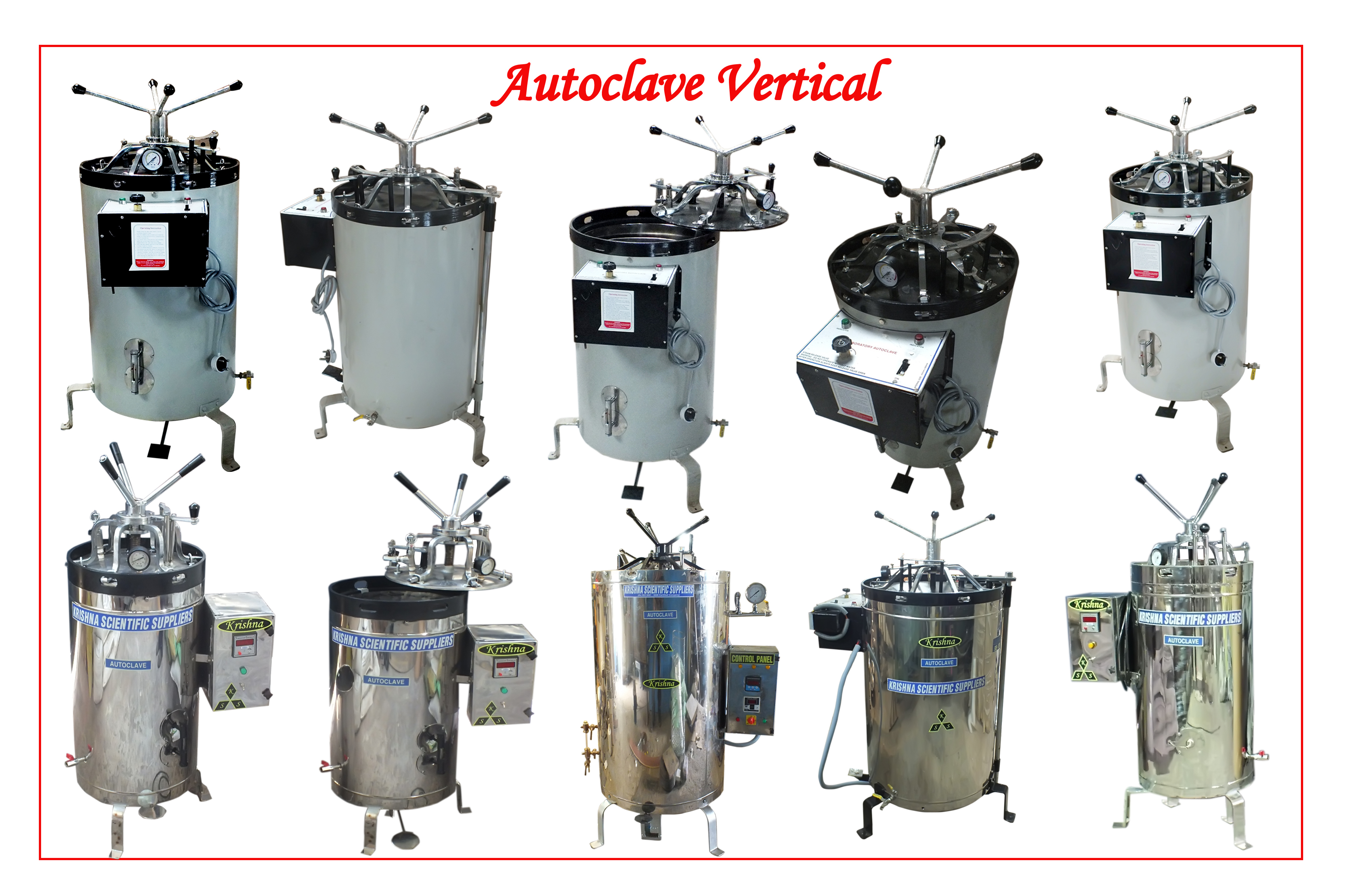 Vertical Autoclave - Application: Heating Purpose
