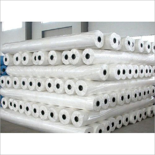 White Non Woven Fabric Roll - Soft Texture, Plain Style | Ideal For All Seasons, Versatile Use