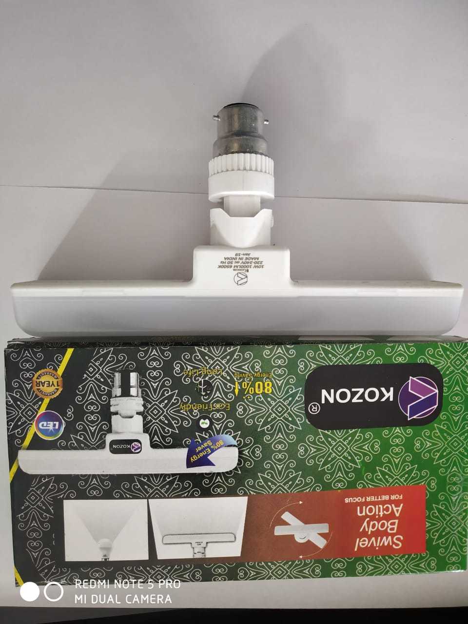 10w T Bulb - Aluminum, T Shape, Cool Daylight, 120 Lumens | 2 Years Warranty, 90-300v Input, Perfect For Home And Offices