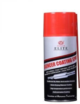 Ue Silencer Coating Spray - Zinc-aluminum Formula, 150 Ml / 250 Ml / 500 Ml Size, Silver And Black Color | Heat Resistant Up To 500â°c, Corrosion Protection For Exhaust Pipes