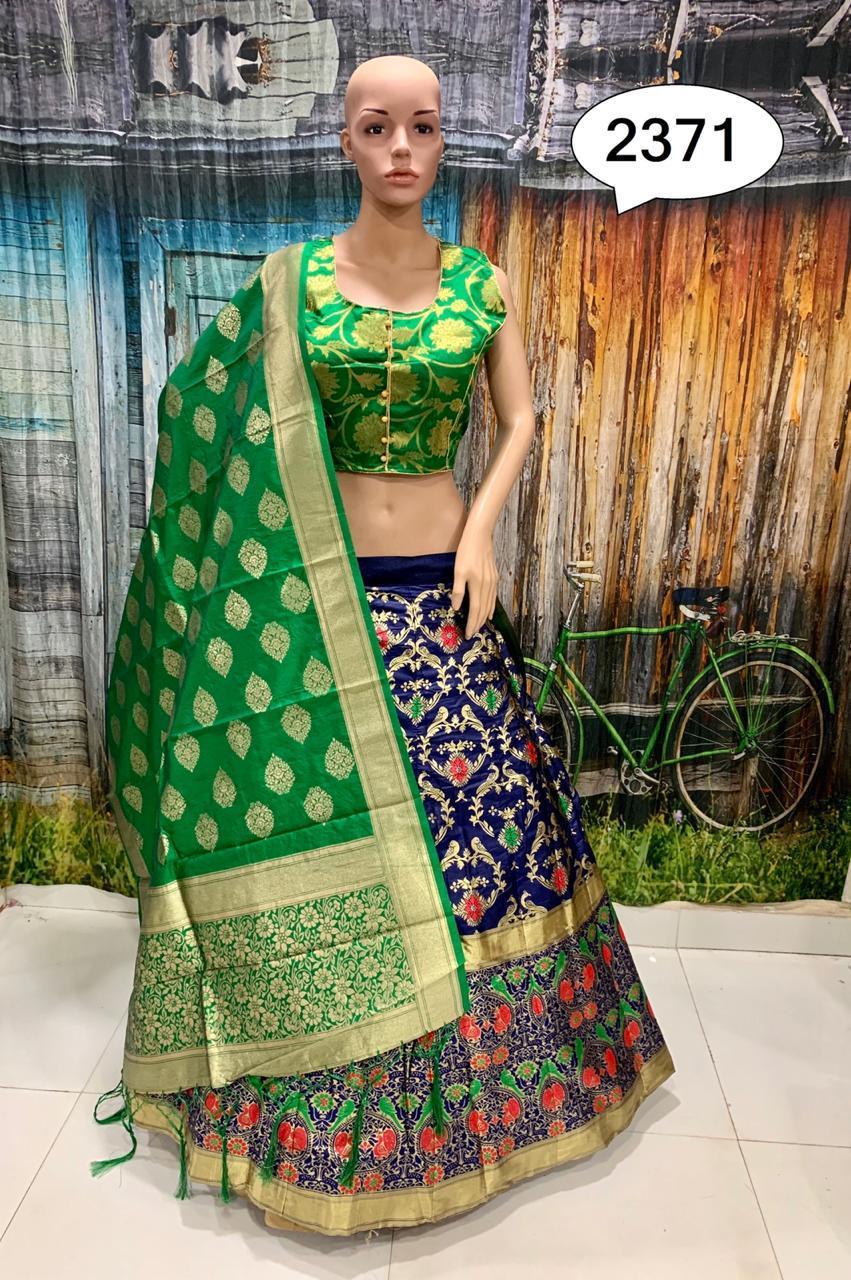 Indian Silk Lehenghas