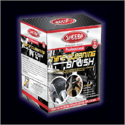 Tyre & Multipurpose Cleaning Brush - Polypropylene Bristles, Lightweight Design | Non-slip Comfort Grip, Heavy Duty Cleaning for Tyres & More