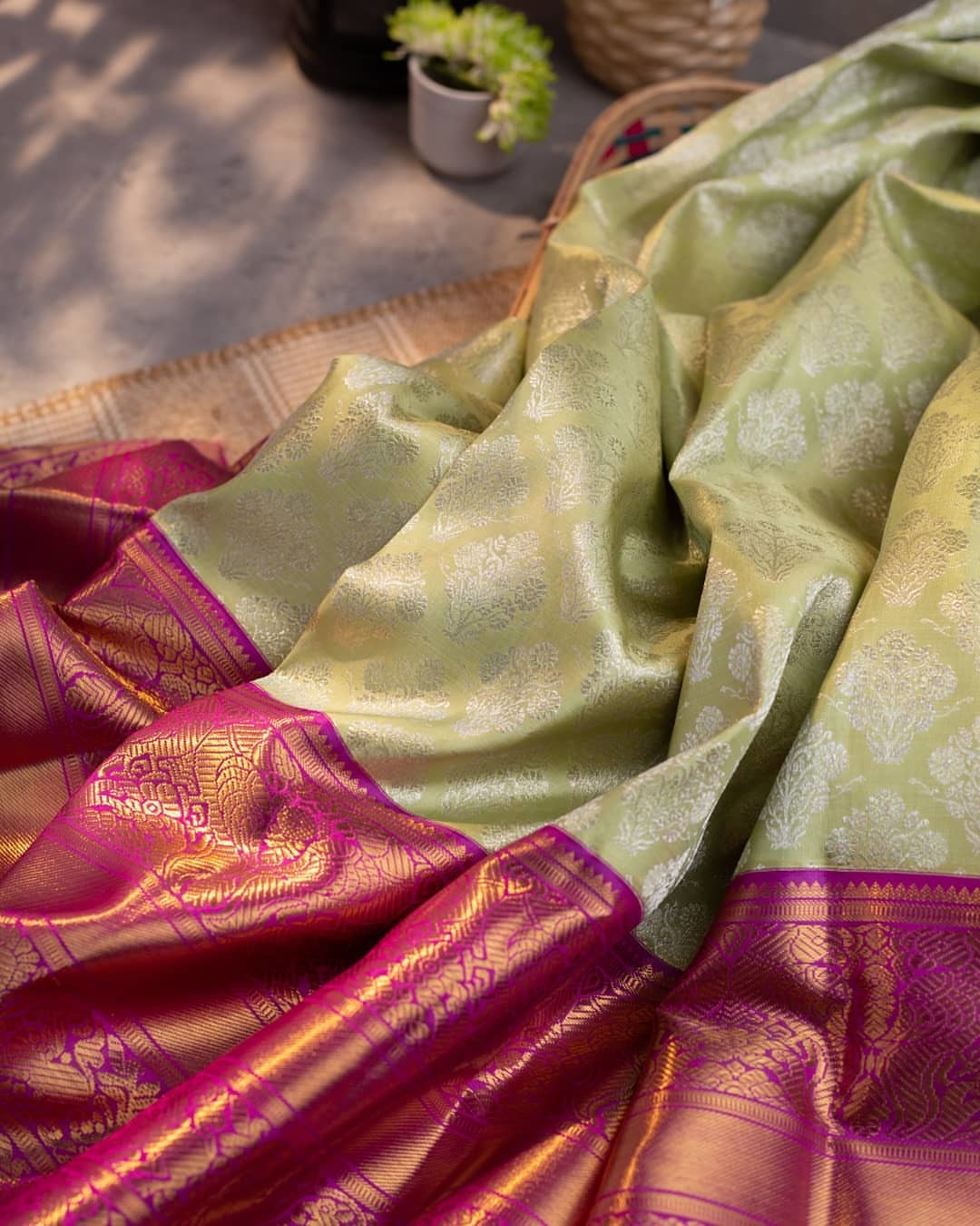 Wedding Silk Sarees - Season: Rainy