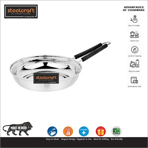 Stainless Steel Sandwich Bottom Frypan