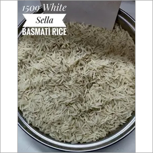 ऑर्गेनिक 1509 व्हाइट सेला बासमती चावल