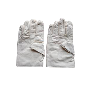 Chrome Canvas Leather Gloves