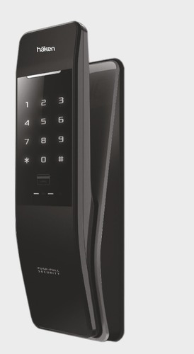 Black Digital Door Locks Hdl-Pp53 Mini Pushpull Lock