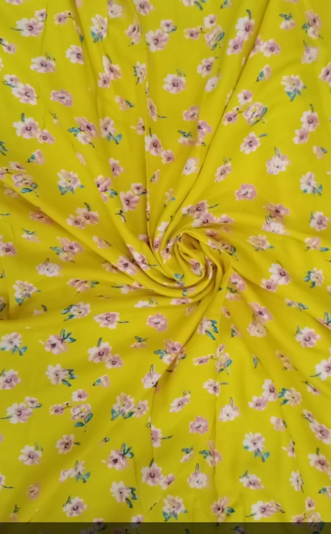 Rayon Printed Fabrics - Premium Quality, Ideal For Kurtis And Women's Ethnic Wear
