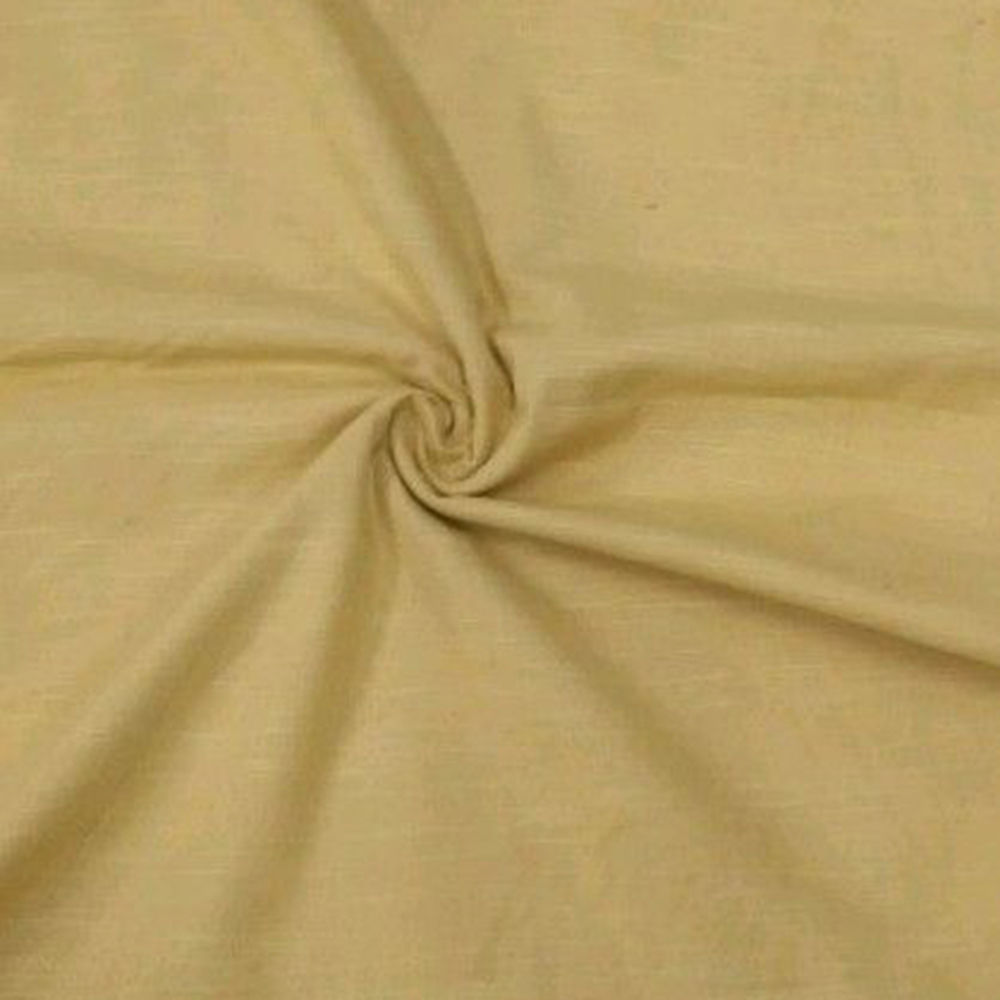 Cotton Slub Fabric - 45 Inches Wide, 150 Gsm Weight | Green Color, Plain Weave, Machine Washable, Ideal For Kurtis And Ethnic Wear