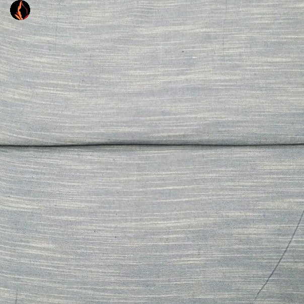 Linen Silky Slub Fabric - 45 Inches Width, 150 Gsm Weight | Grey Color, Perfect For Kurtis And Casual Ethnic Wear