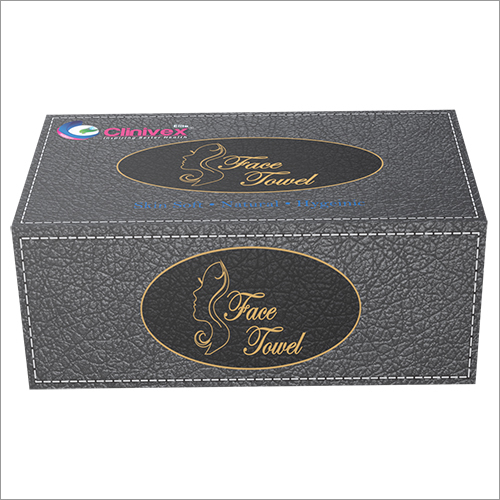 Face Towel - Elite (200) - Natural White, 20cm X 20.5cm, 2 Ply | Lightweight, Highly Moisture-absorbent, Disposable Napkin