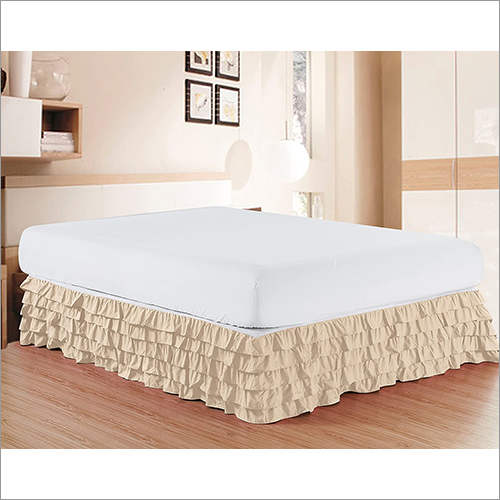 Washable Multi Ruffued Bed Skirt