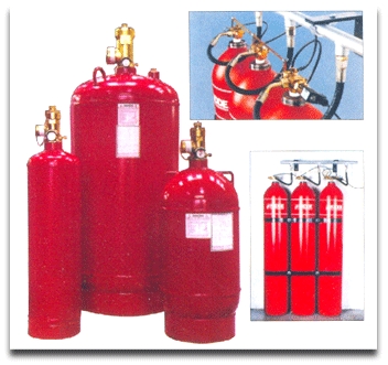 FM-200/Co2- Gas Flooding System
