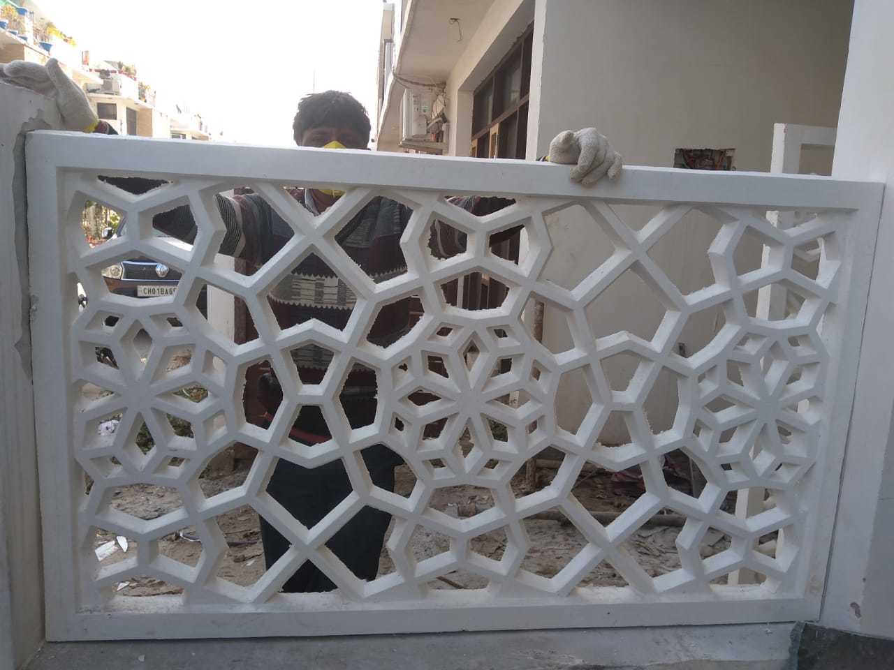 Grc Jali - Customised Grc, 20-120 Mm Thickness, 5-8 Feet Height | Lightweight, Easy Installation, Versatile For Windows And Doors