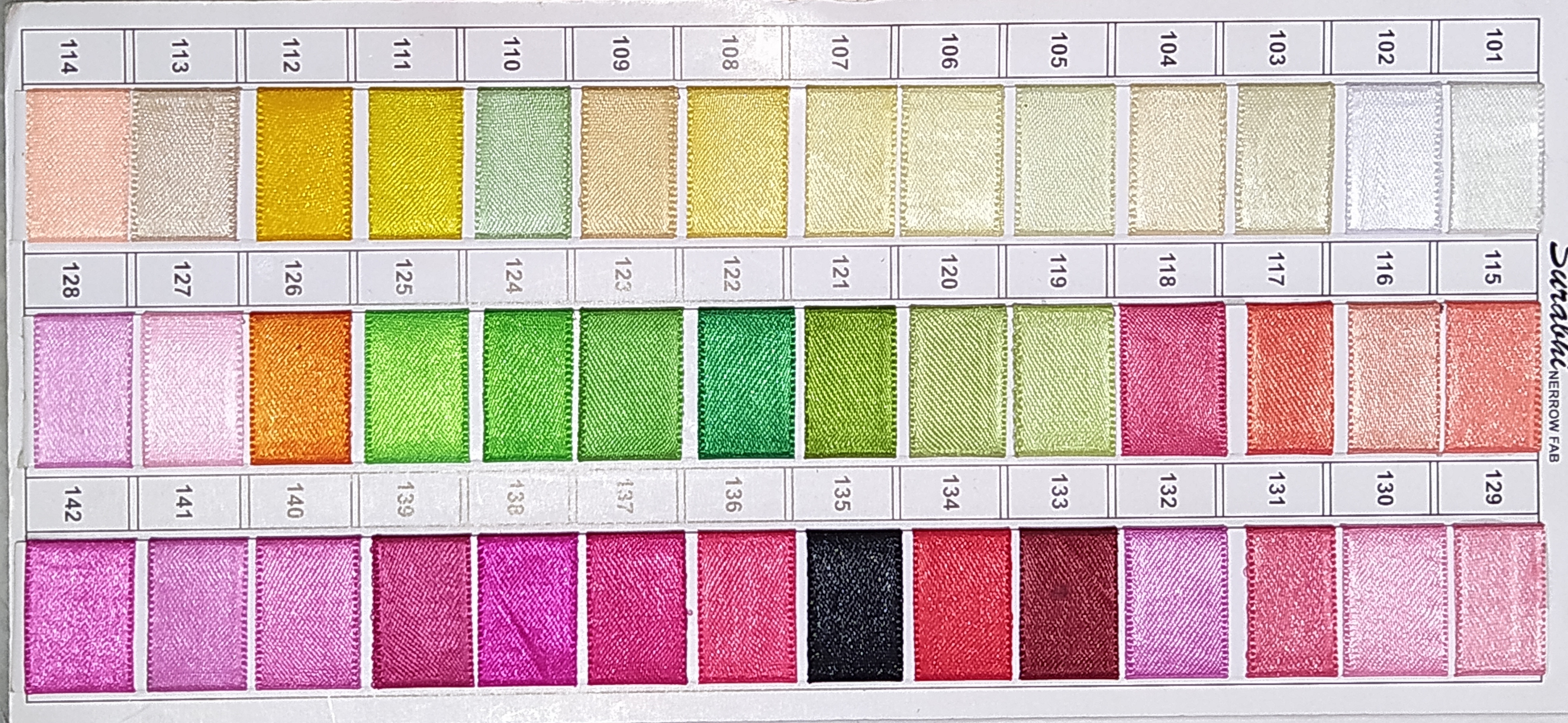 Malti Fancy Lace - Satin, 9 Miter Size, 105 Inch Length | Malti Jari And Ani Color, Checked Pattern, One Sided With 11mm Multicolor Paiping