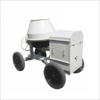 Non Hopper One Bag Capacity Concrete Mixer - Steel Material, 600 kg Weight, 4 m³/hr Capacity | Manual Control, Non-Automated Mixing