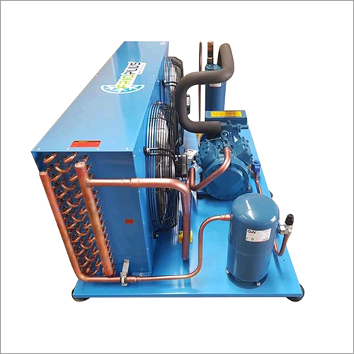 Air Cooled Condensing Unit - 2tr, Electric Power Supply, 220-240 Volt | Blue Color, Ideal For Chemical And Pharmaceutical Industry