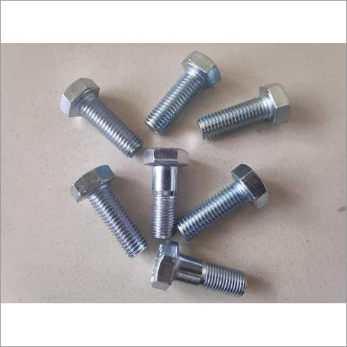 MS Hex Bolt - Mild Steel, M6-M24 Size Range, 10mm-100mm Length, Zinc Plated Finish | Grade 4.8, 8.8, 10.9, Metric Thread, Forged Hex Heads