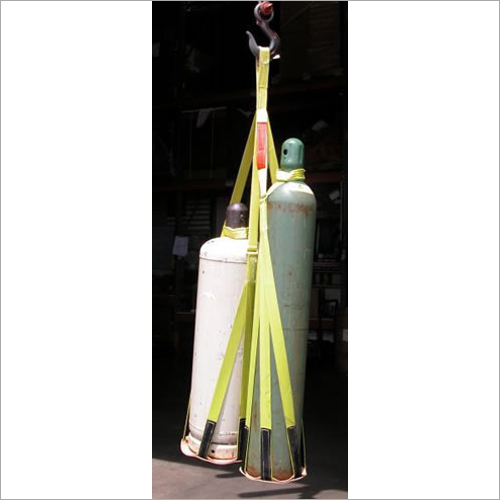 Polyester Webbing Roll Sling - 25-100mm Width, 1-10 Tonne Lifting Capacity, Green/Yellow | Durable, Strong Cylinder Webbing Sling