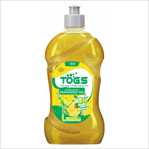 500 ML Antibacterial Dishwash Gel - 500 ML Size, Yellow Color | Ideal for Utensil Cleaning in Homes, Kitchens, Hotels and More