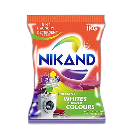 1 किलो 3 इन 1 लॉन्ड्री डिटर्जेंट पाउडर परिधान