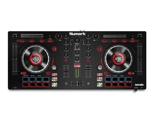 Black Numark Mixtrack Platinum Dj Controller