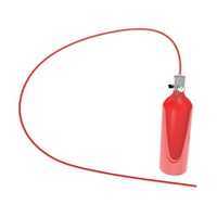 Gas Based Fire Protection System - Color: White