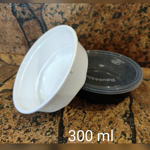 1000 Ml Disposable Food Container - Plastic, Airtight Design | Ideal For Events, Parties, And Food Servicing