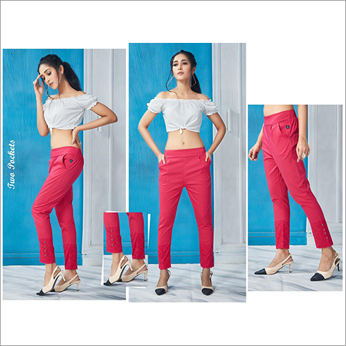 Ladies Cotton Jeggings