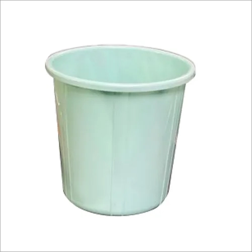 Plastic Dustbin - Color: Cyan