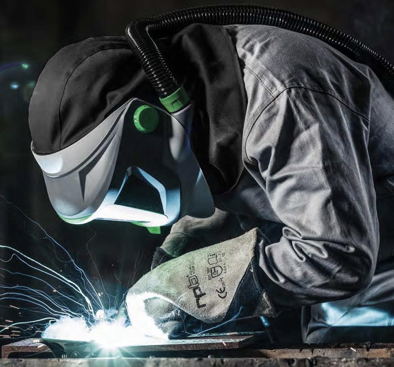 Z4 Welding Respirator Helmet With Adf Lenses